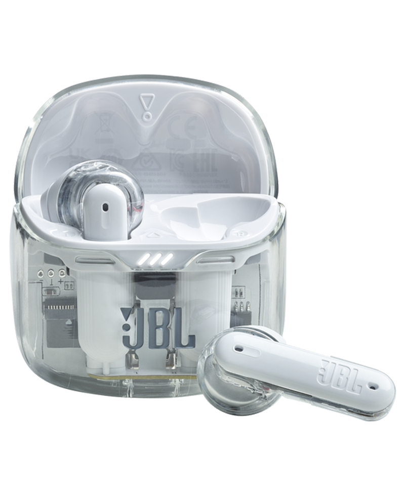 JBL Tune Flex Ghost Edition Earbuds | White Redmond Electric Gorey