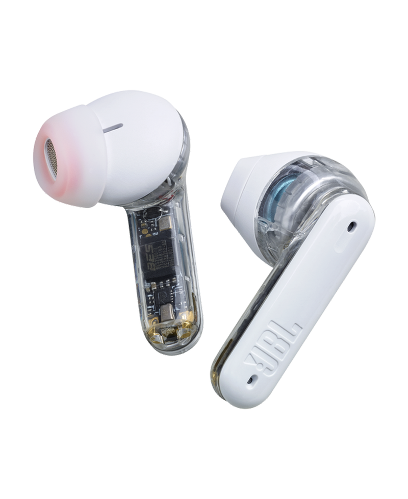 JBL Tune Flex Ghost Edition Earbuds | White Redmond Electric Gorey