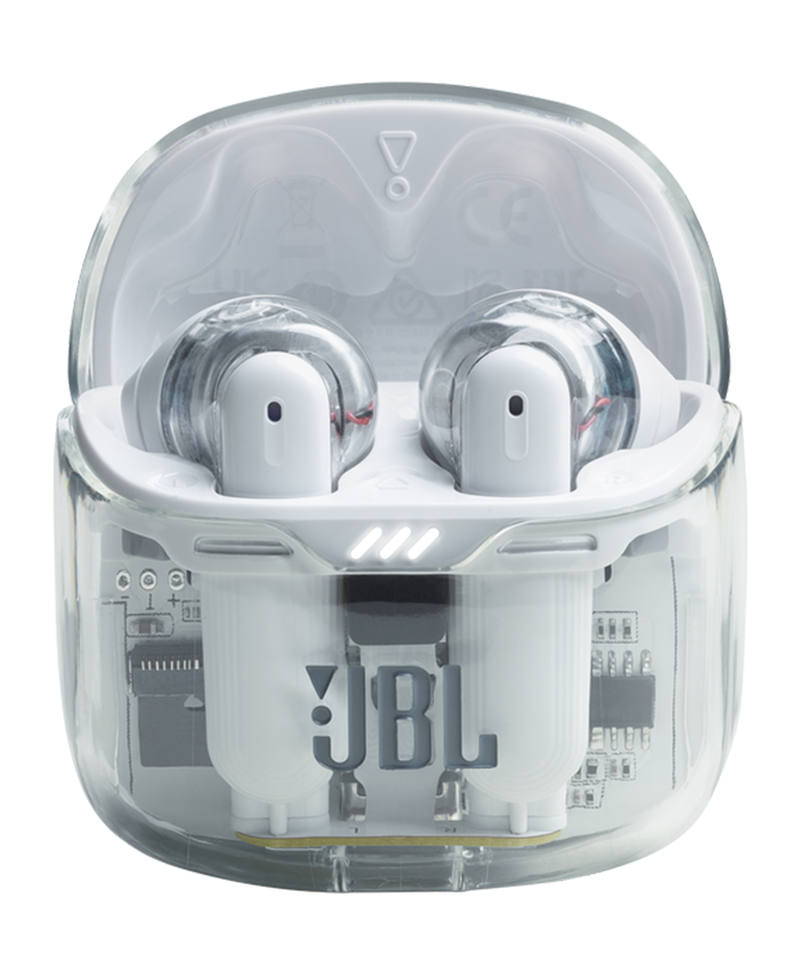 JBL Tune Flex Ghost Edition Earbuds | White Redmond Electric Gorey