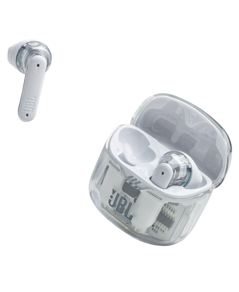 JBL Tune Flex Ghost Edition Earbuds | White Redmond Electric Gorey