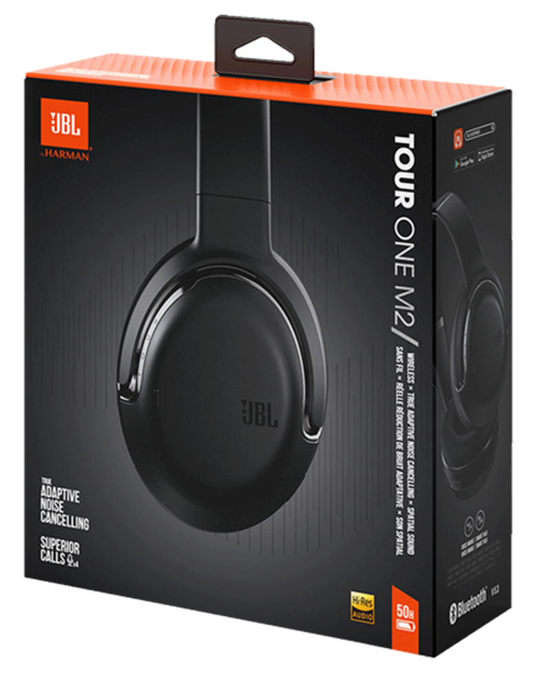 JBL Tour One M2 Wireless Bluetooth Noise-Cancelling Headphones | Black JBLTOURONEM2BLK Redmond Electric Gorey