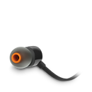 JBL T110 Wired Earbuds Black product image