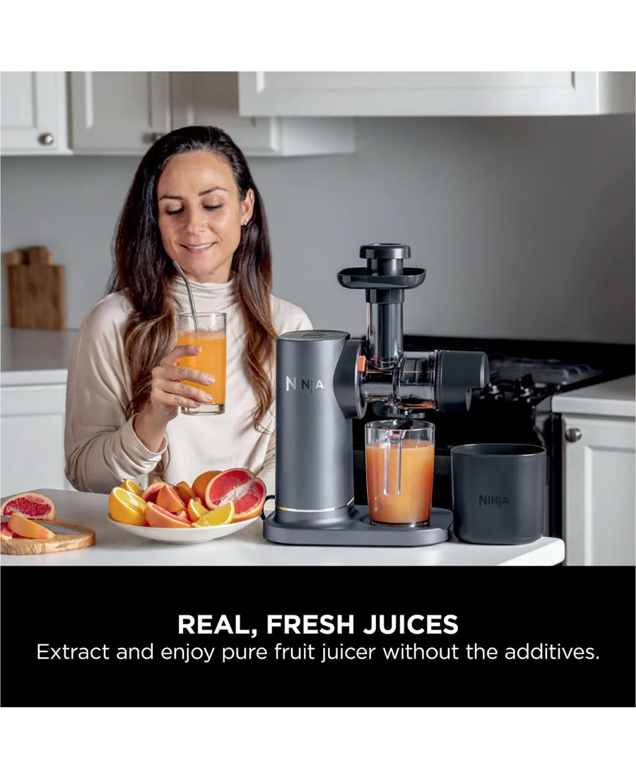 Ninja Cold Press Juicer with Anti-Clog Filter | Machine Grey - JC151UK Redmond Electric Gorey