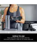 Ninja Cold Press Juicer with Anti-Clog Filter | Machine Grey - JC151UK Redmond Electric Gorey