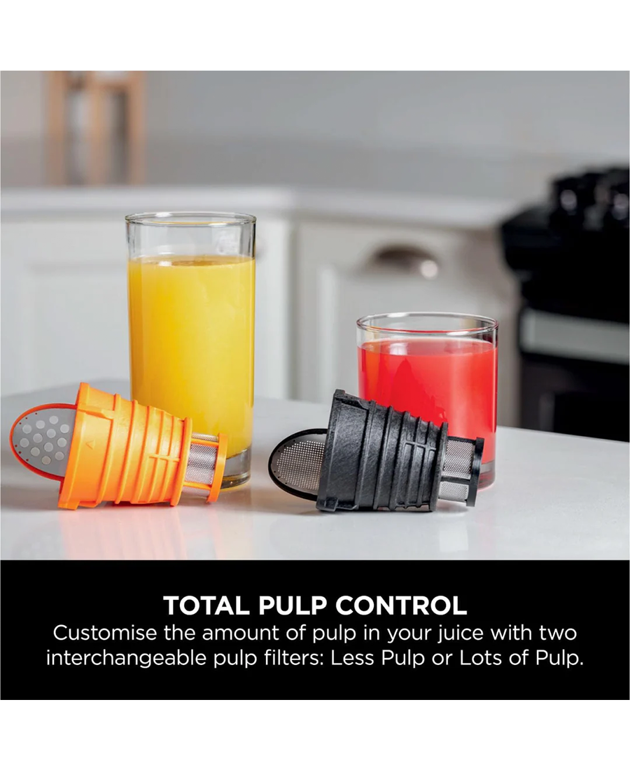 Ninja Cold Press Juicer with Anti-Clog Filter | Machine Grey - JC151UK Redmond Electric Gorey