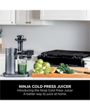 Ninja Cold Press Juicer with Anti-Clog Filter | Machine Grey - JC151UK Redmond Electric Gorey
