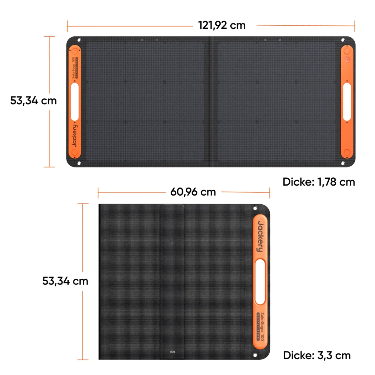 SolarSaga 100W Solar Panel | 263-21-0002-000059