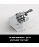 Ninja Foodi StaySharp Knife Block with Integrated Sharpener 6-Piece Set | White K62006EUWH Redmond Electric Gorey