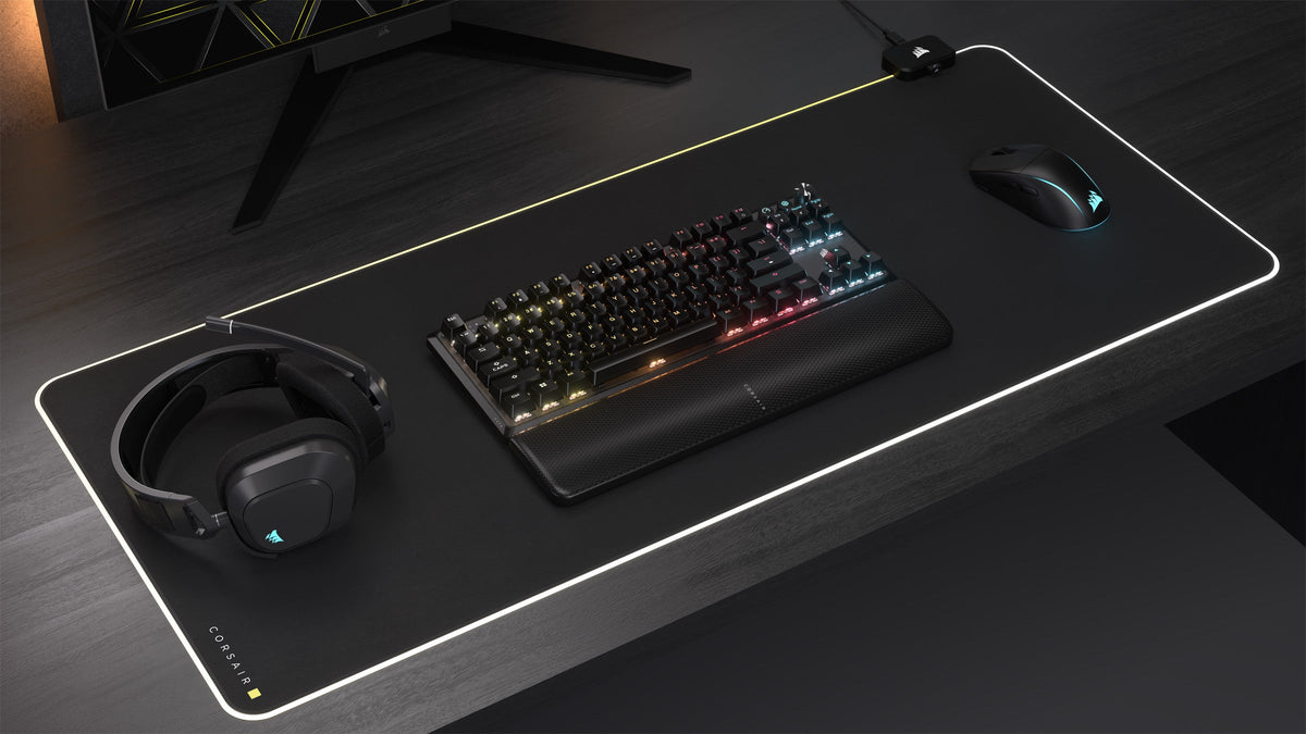 Corsair K70 Core TKL Wireless RGB Mechanical Gaming Keyboard, UK Layout, Black 106-CH-914901E-UK