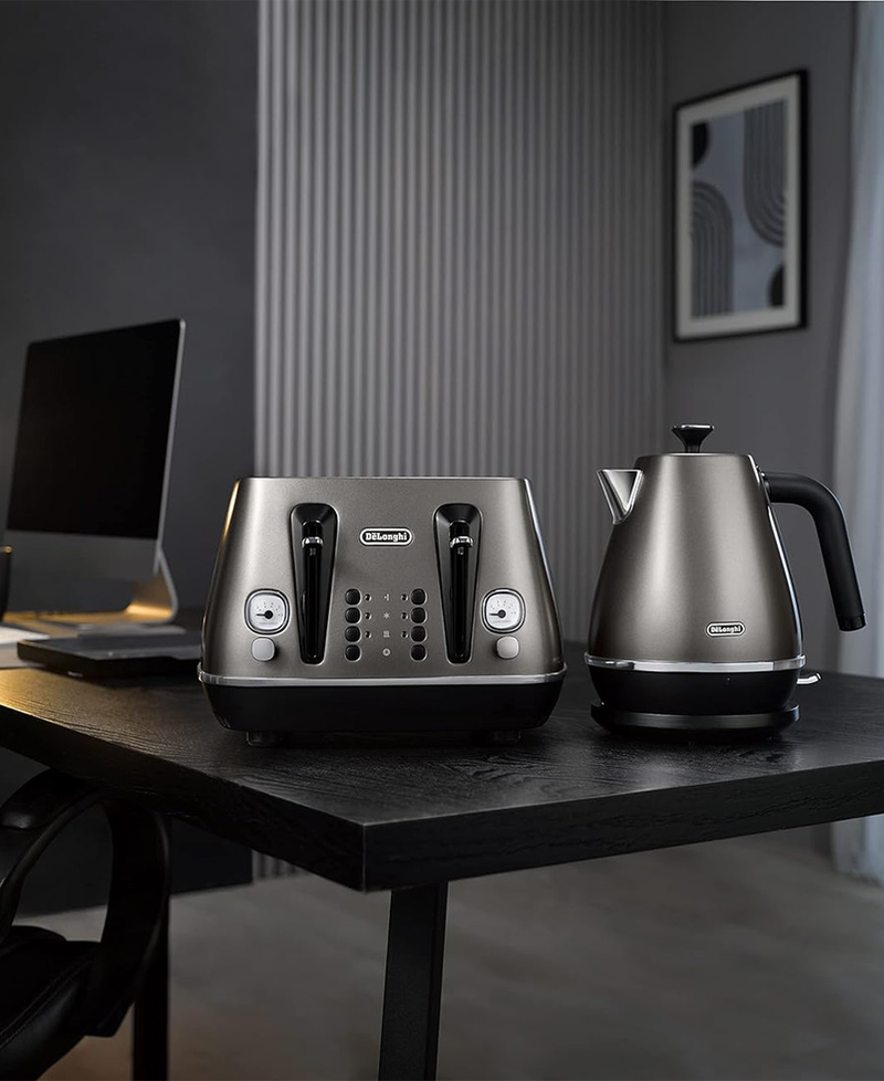 De'Longhi 1.7L Distinta X Kettle | Titanium - KBIN3001.TB Redmond Electric Gorey