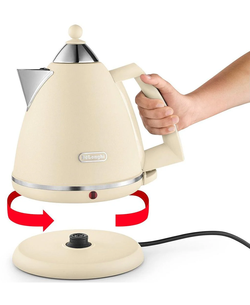 DELONGHI Argento Flora Kettle | Cream - KBX3016.BG Redmond Electric Gorey