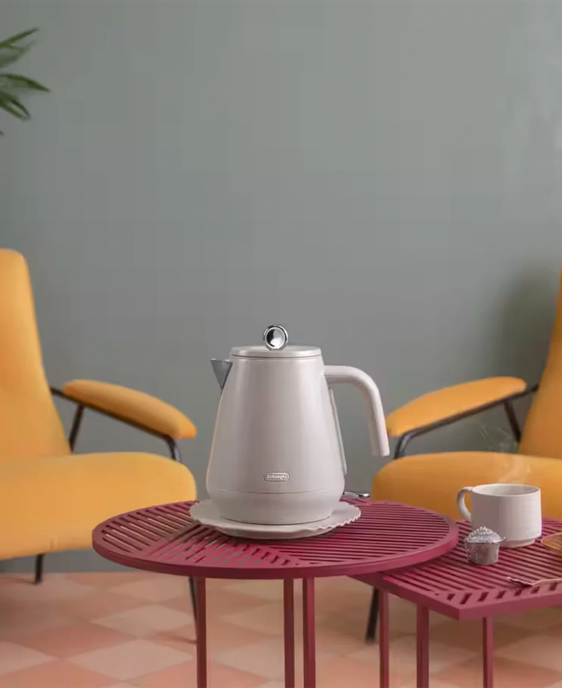 De'Longhi 1.7L Eclettica Kettle | Beige - KBY3001.BG Redmond Electric Gorey