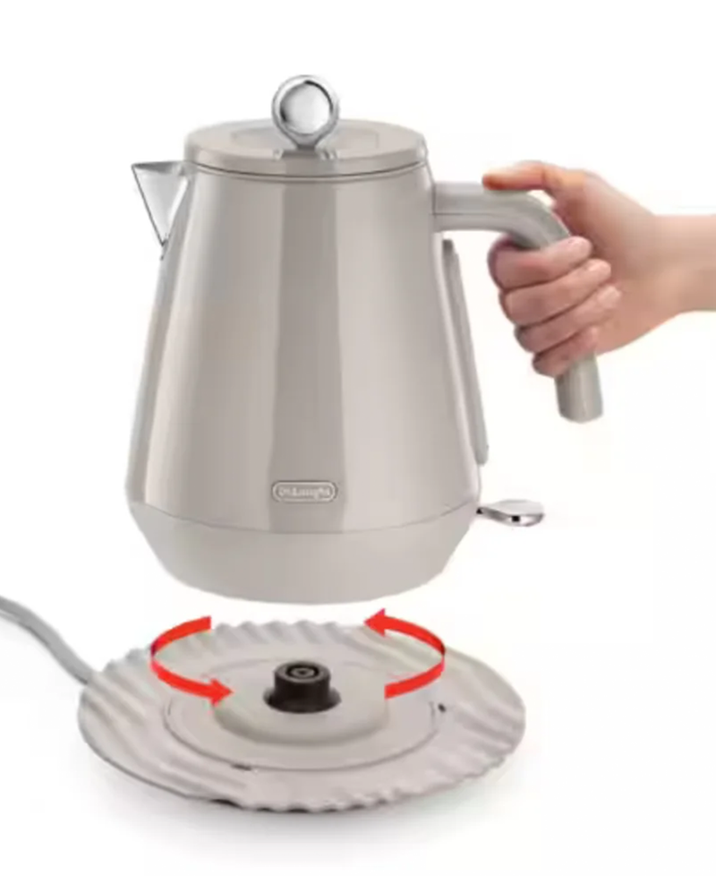 De'Longhi 1.7L Eclettica Kettle | Beige - KBY3001.BG Redmond Electric Gorey