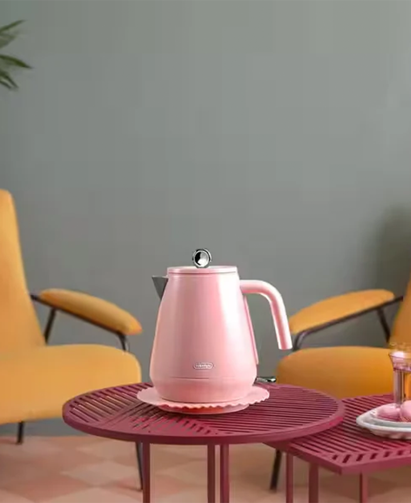 De'Longhi 1.7L Eclettica Kettle | Pink - KBY3001.PK Redmond Electric Gorey