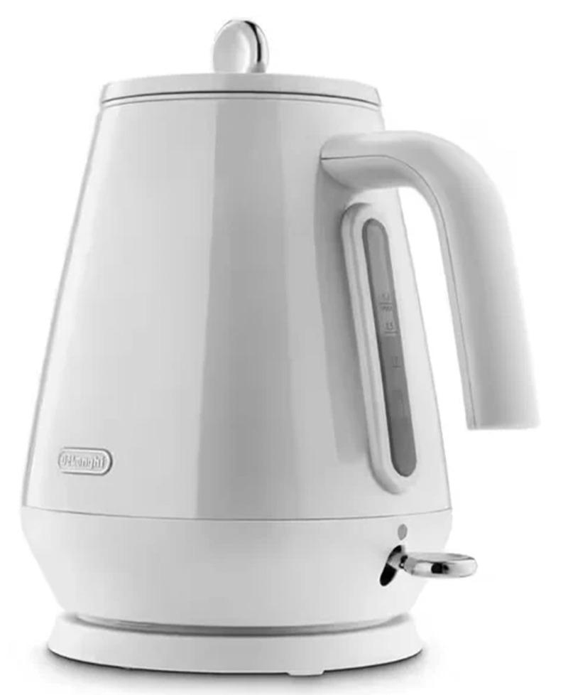 De'Longhi 1.7L Eclettica Kettle | White - KBY3001.W Redmond Electric Gorey