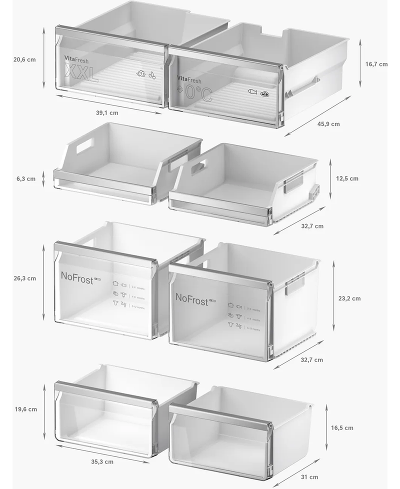 Bosch Series 6 French Door Fridge Freezer KFD96APEA Brushed Steel Redmond Electric Gorey