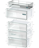 Siemens iQ300 Freestanding Fridge Freezer | 203cm (H) Brushed Steel KG49NXIDF Redmond Electric Gorey