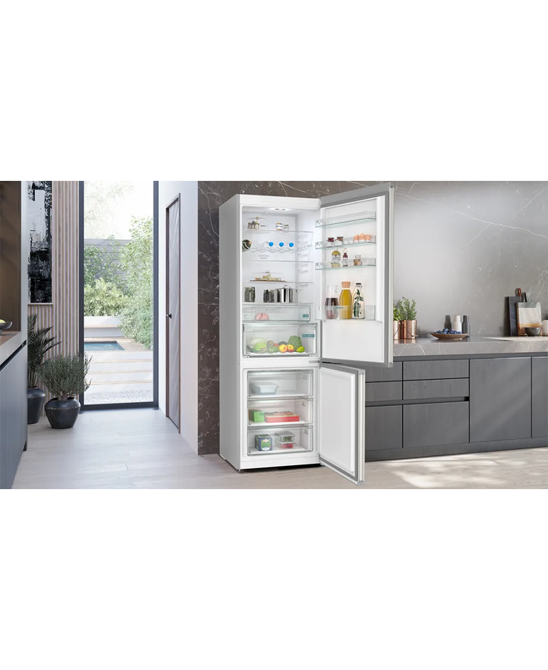 Siemens iQ300 Freestanding Fridge Freezer | 203cm (H) Brushed Steel KG49NXIDF Redmond Electric Gorey