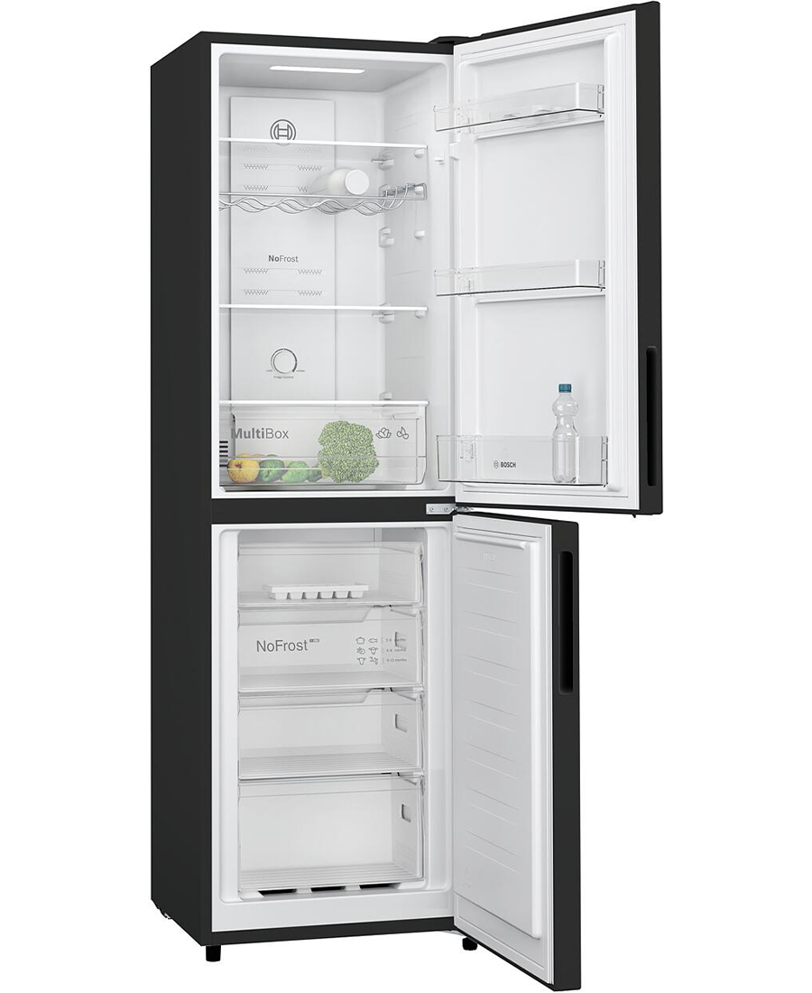 Bosch Series 2 Freestanding Fridge Freezer | 183 (H) Black KGN27NBEAG Redmond Electric Gorey