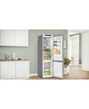 Series 6, free-standing fridge-freezer with freezer at bottom, 203 x 60 cm, Stainless steel (with anti-fingerprint) KGN39AIAT Redmond Electric Gorey
