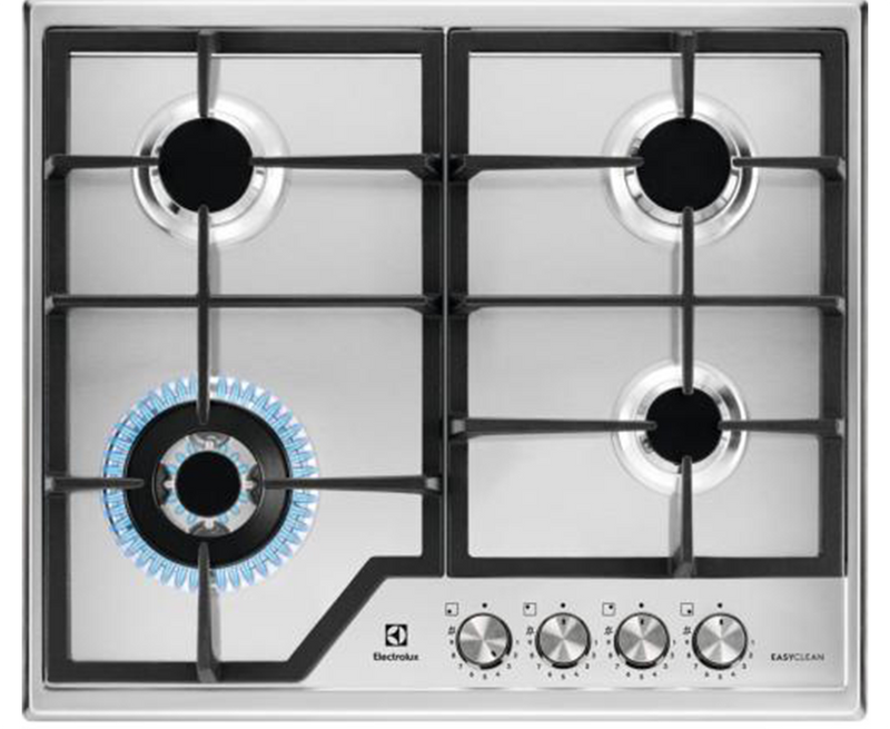 Electrolux 60cm Slim Line Gas Hob with WOK Burner | Stainless Steel - KGS64362XX Redmond Electric Gorey