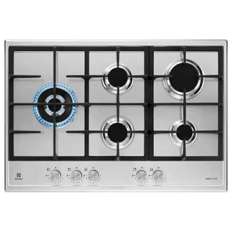 Electrolux 75CM 5 Burner Gas Hob | Stainless Steel - KGS75662SX Redmond Electric Gorey