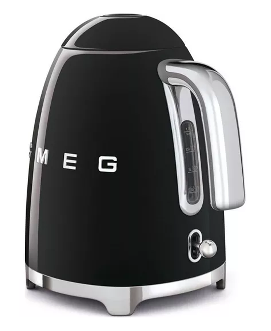 Smeg Retro 50's Style 1.7 Litre Kettle | Black - KLF03BLUK Redmond Electric Gorey