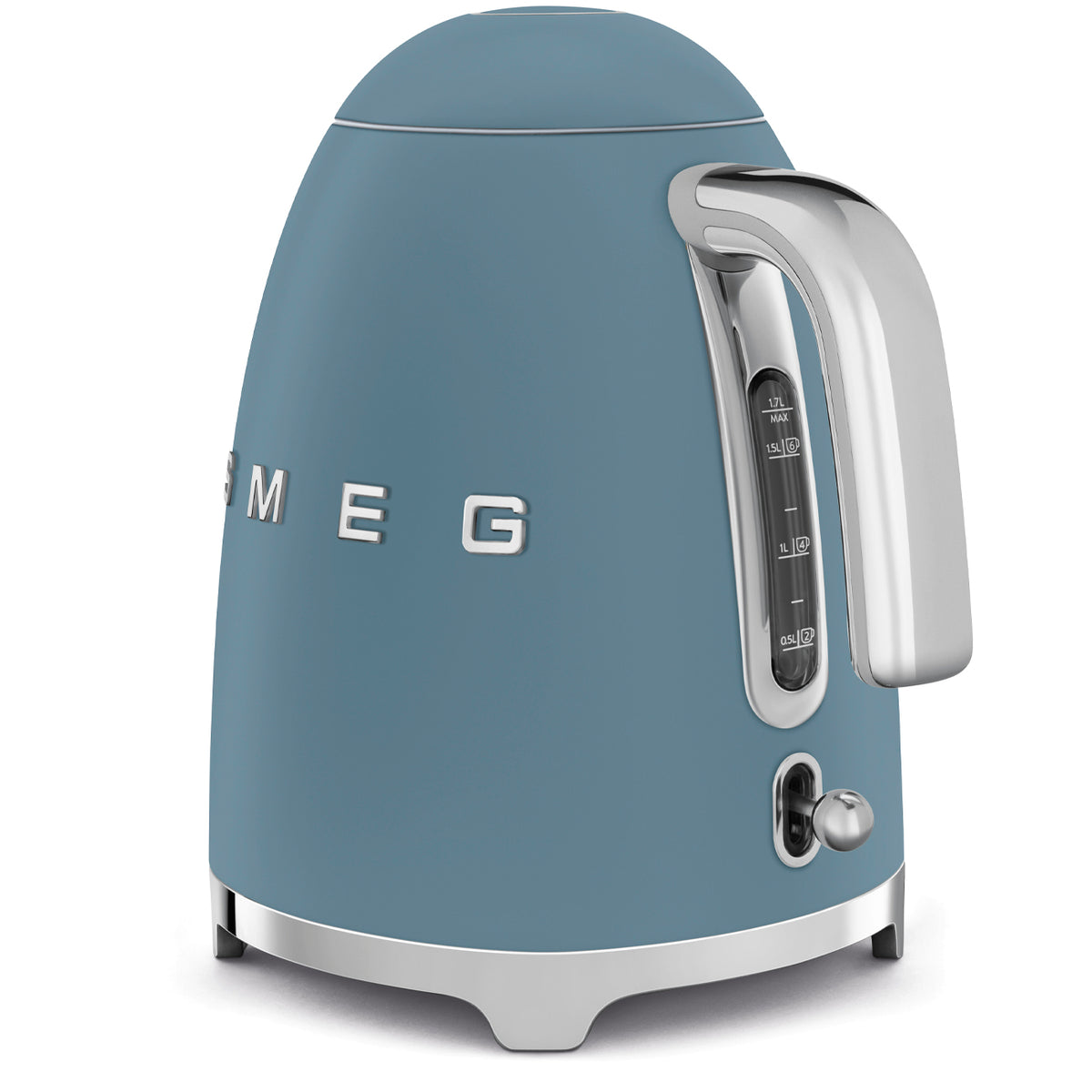 Smeg 50's Style 1.7L Kettle Matte Storm Blue KLF03SBMUK