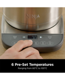 Ninja Perfect Temperature 1.7L Kettle with Rapid Boil | Stainless Steel KT201UK Redmond Electric Gorey
