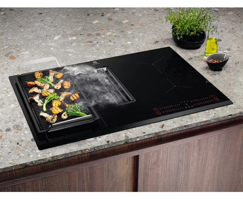 Electrolux 78cm 4 Zone Venting Induction Hob | Black - LCC83443 Redmond Electric Gorey