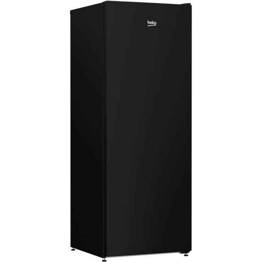 Beko 252L tall larder fridge in Black, model LSG4545B