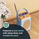 Little Shelford DAB+ Bluetooth Radio Duck Egg Blue