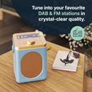 Little Shelford DAB+ Bluetooth Radio Duck Egg Blue