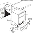 600 Integrated 134L Refrigerator | 81.9cm (H) | LXB3AE82R