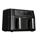 CrisTendDuo™ DZ30 Dual-Zone Air Fryer - 2 x 5.5L | Black