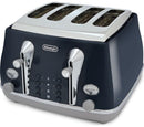Icona Capitals 4 Slice Toaster London Blue