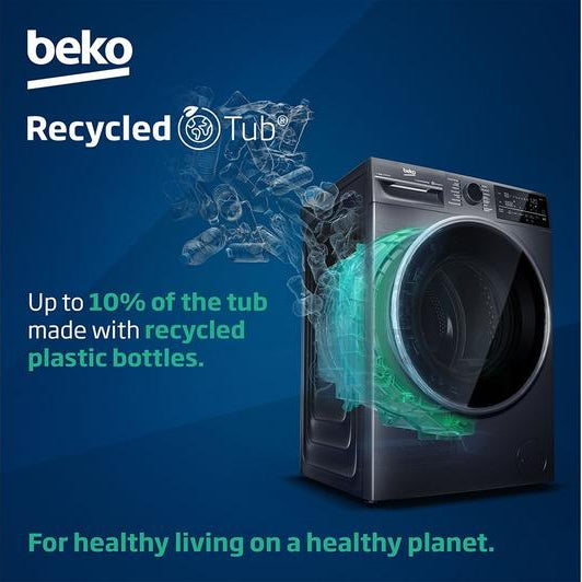 Beko 9kg 1400rpm Washing Machine with EnergySpin & IronFast | Antracite - BM3WT4941IA Redmond Electric Gorey