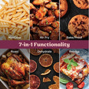 CRISPi PRO 7-in-1 XL Glass Air Fryer | Rose Quartz