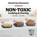 CRISPi PRO 7-in-1 XL Glass Air Fryer | Rose Quartz