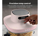 CRISPi PRO 7-in-1 XL Glass Air Fryer | Rose Quartz
