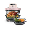 CRISPi PRO 7-in-1 XL Glass Air Fryer | Rose Quartz