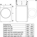 10.5kg 1400rpm Washing Machine – Black | WF5S1045BB