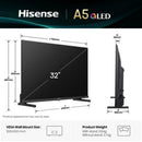 A5Q 32” QLED Full HD Smart TV