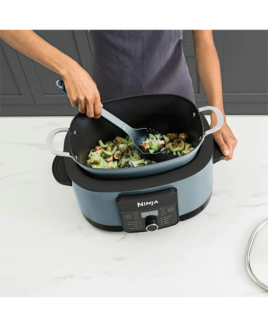 Ninja Foodi 8-In-1 Possible Slow Cooker in Sea Salt Grey MC1001UK Redmond Electric Gorey