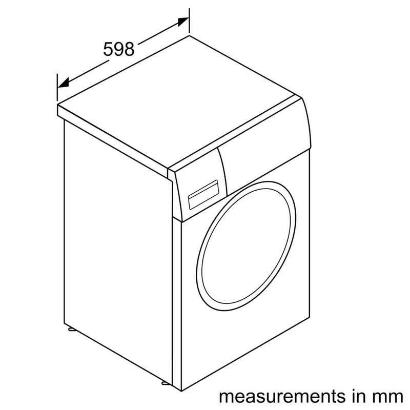 Bosch Series 6, A Rated, 10kg 1400rpm Washing Machine | White - WGG254F1GB Redmond Electric Gorey