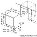 Siemens IQ500, 14 Place Integrated Dishwasher A Rated with flexComfort Pro - SN97TX02CE Redmond Electric Gorey 