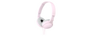 Sony MDR-ZX110 Wired On-Ear Headphones - Pink - official product image