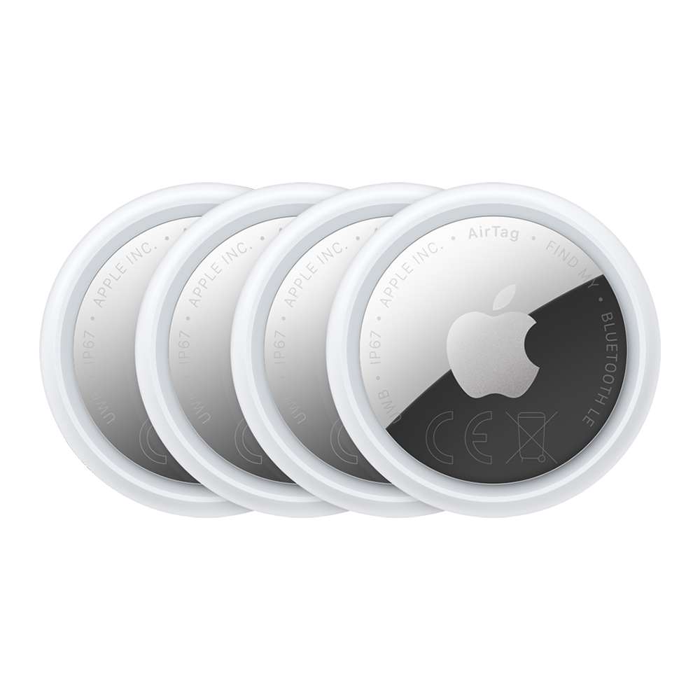 Apple AirTag second-generation four-pack, model MFEA4ZM/A