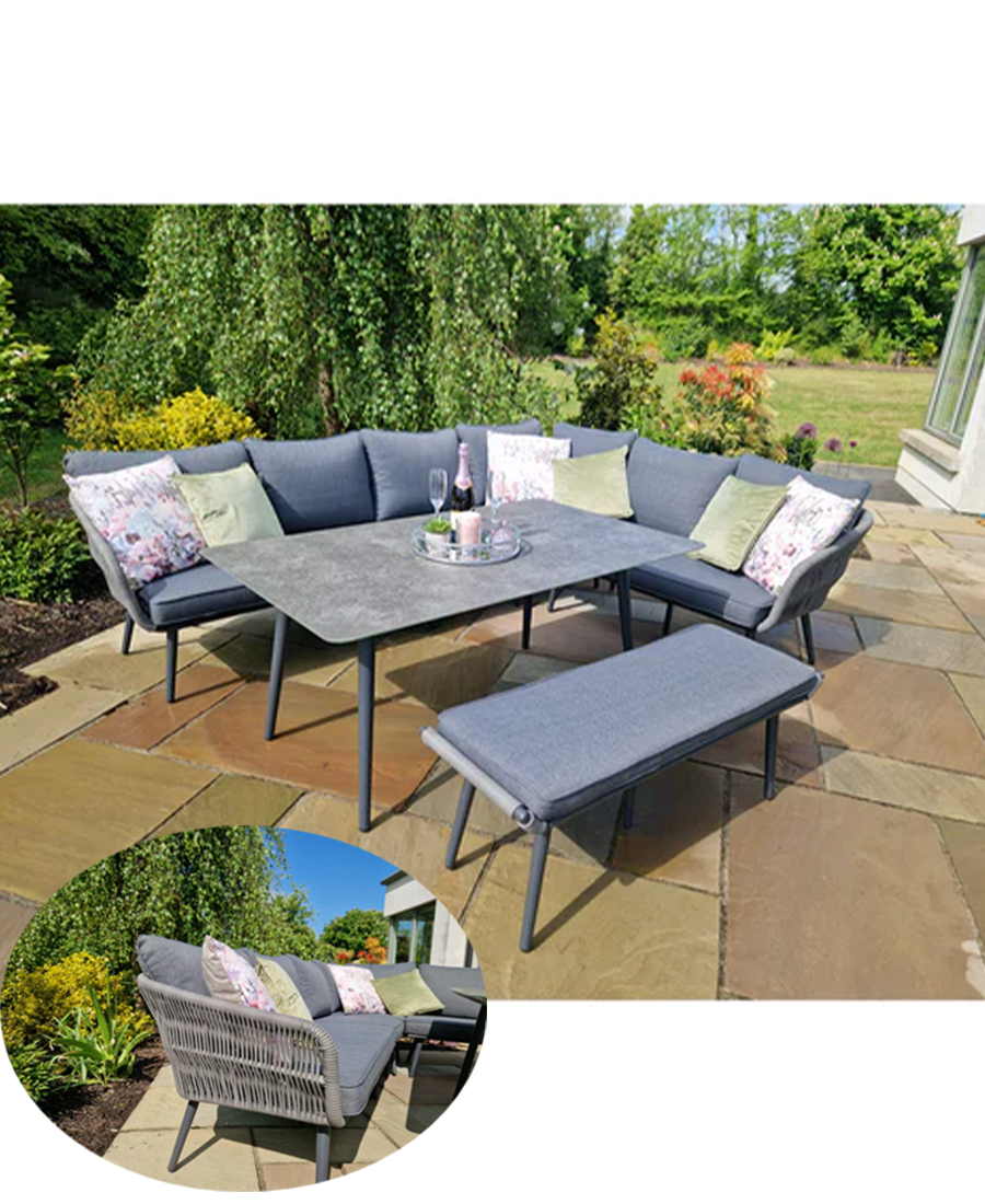 Milan Rope Lounge Set RO-M001 Redmond Electric Gorey