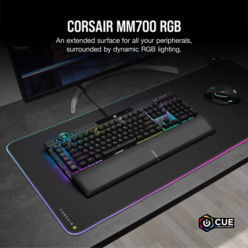 MM700 EXTENDED RGB Mouse Pad | 106-CH-9417070-WW